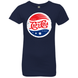 T-Shirts Midnight Navy / YXS Caps Cola Girls Premium T-Shirt