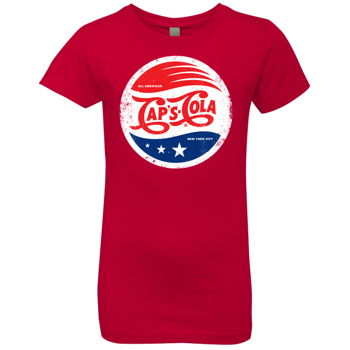 T-Shirts Red / YXS Caps Cola Girls Premium T-Shirt