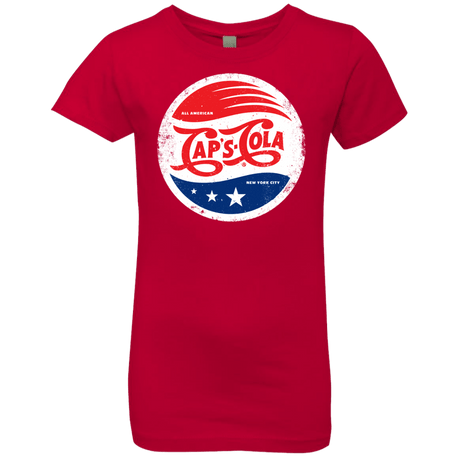 T-Shirts Red / YXS Caps Cola Girls Premium T-Shirt
