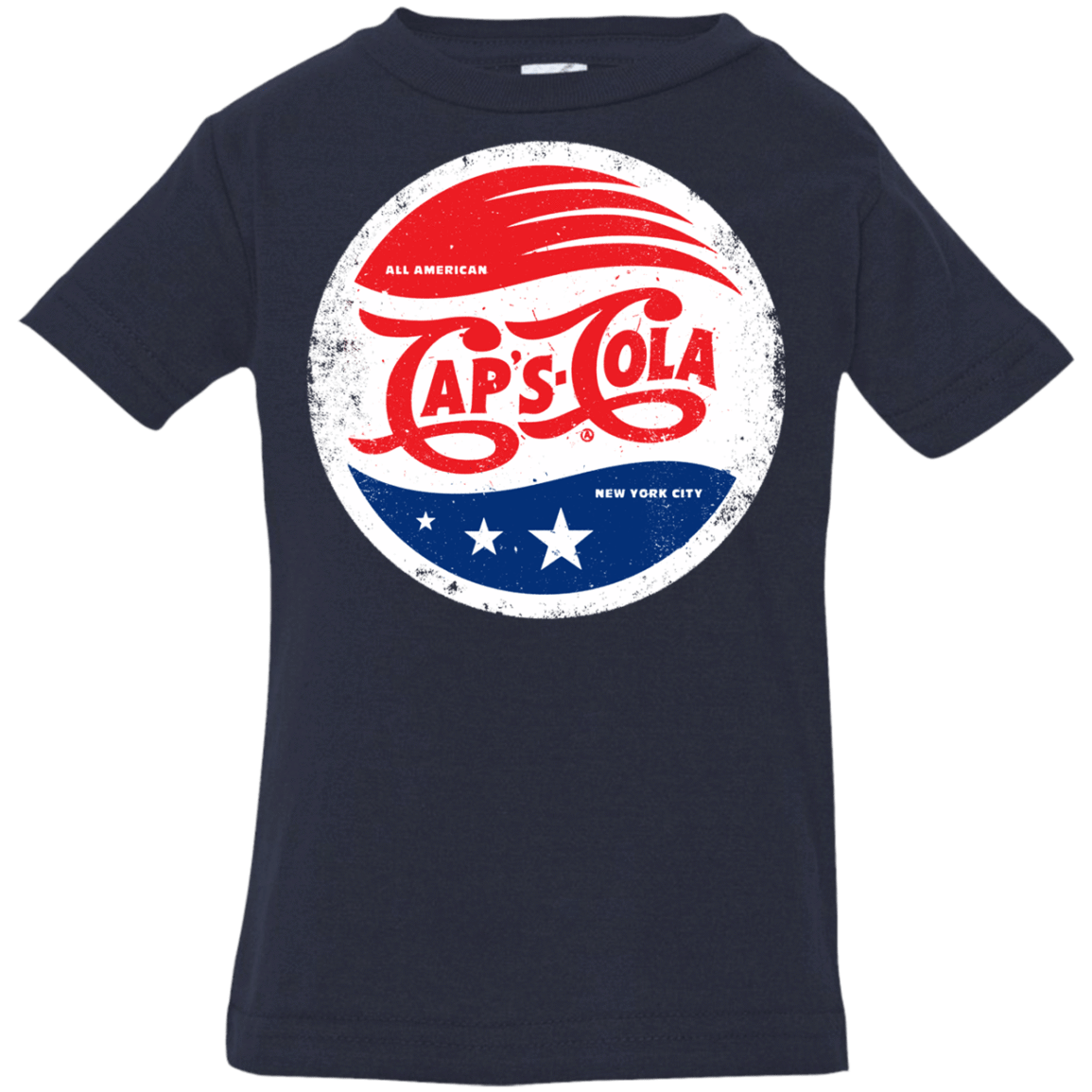 T-Shirts Navy / 6 Months Caps Cola Infant Premium T-Shirt