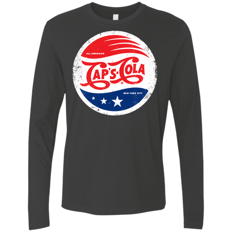 T-Shirts Heavy Metal / Small Caps Cola Men's Premium Long Sleeve