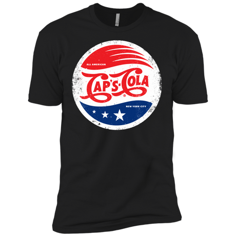 T-Shirts Black / X-Small Caps Cola Men's Premium T-Shirt