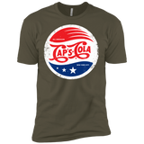 T-Shirts Military Green / X-Small Caps Cola Men's Premium T-Shirt