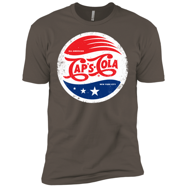 T-Shirts Warm Grey / X-Small Caps Cola Men's Premium T-Shirt