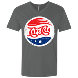 T-Shirts Heavy Metal / X-Small Caps Cola Men's Premium V-Neck