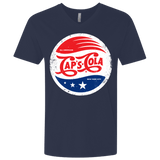 T-Shirts Midnight Navy / X-Small Caps Cola Men's Premium V-Neck