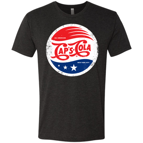 T-Shirts Vintage Black / Small Caps Cola Men's Triblend T-Shirt