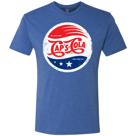 T-Shirts Vintage Royal / Small Caps Cola Men's Triblend T-Shirt