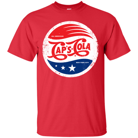 T-Shirts Red / Small Caps Cola T-Shirt
