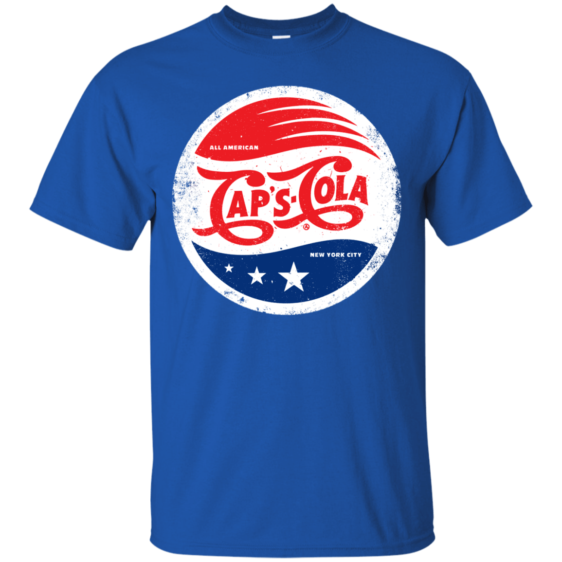 T-Shirts Royal / Small Caps Cola T-Shirt