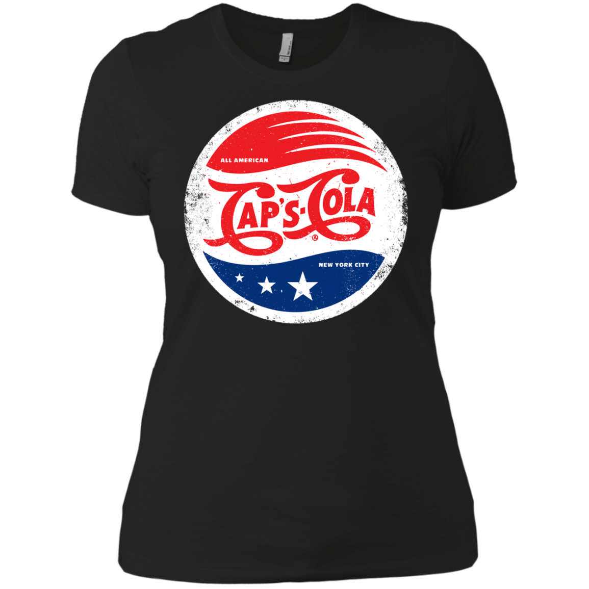 T-Shirts Black / X-Small Caps Cola Women's Premium T-Shirt
