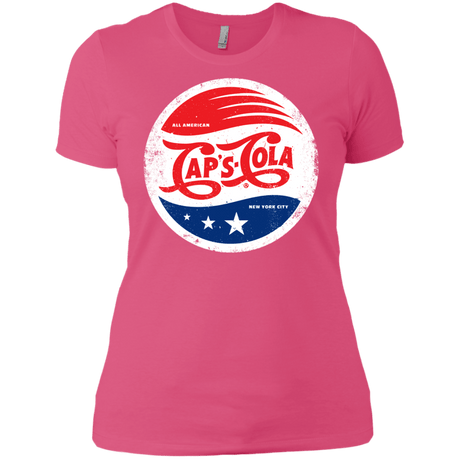 T-Shirts Hot Pink / X-Small Caps Cola Women's Premium T-Shirt