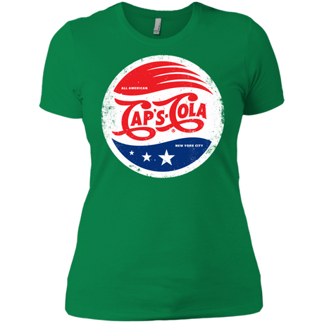 T-Shirts Kelly Green / X-Small Caps Cola Women's Premium T-Shirt