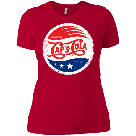 T-Shirts Red / X-Small Caps Cola Women's Premium T-Shirt