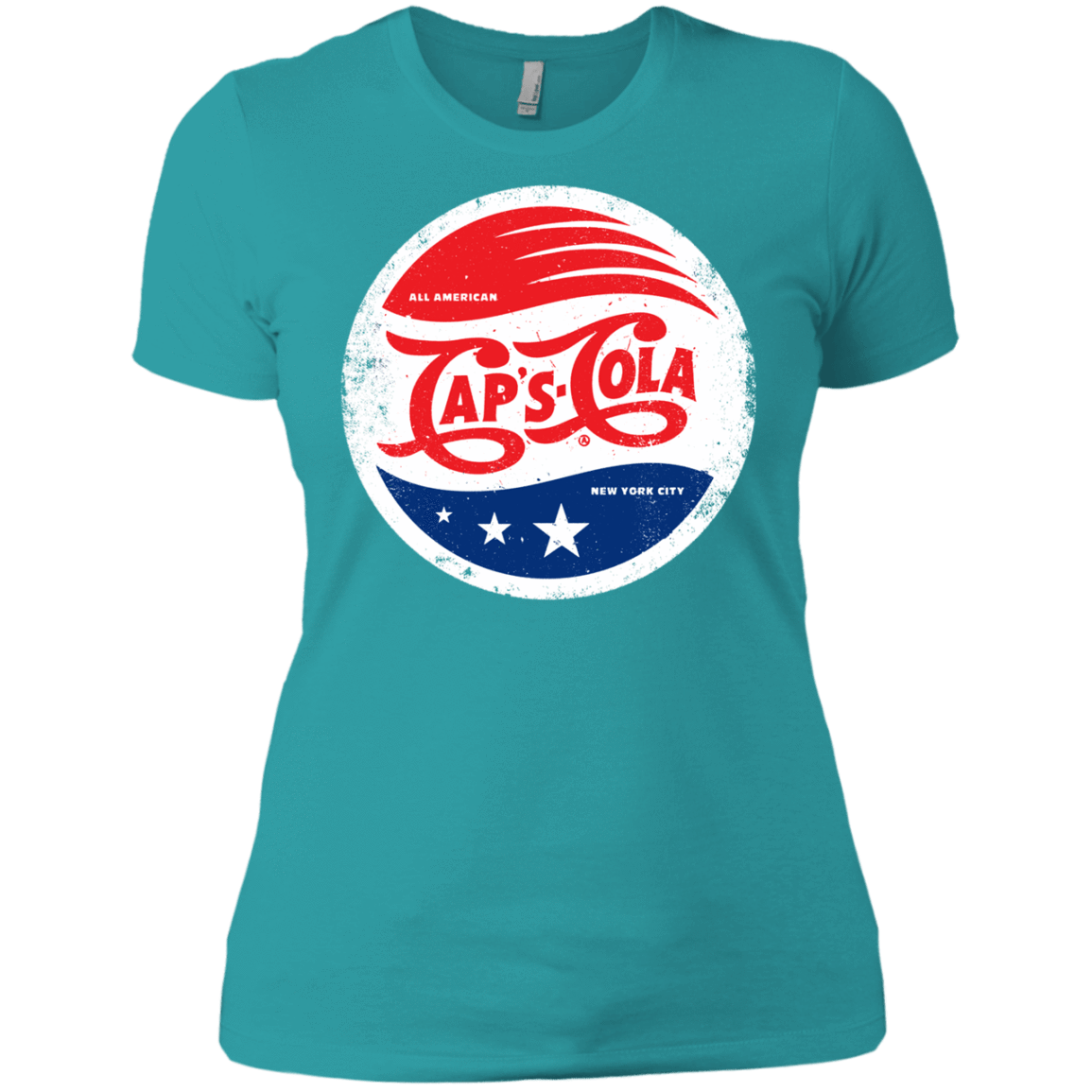 T-Shirts Tahiti Blue / X-Small Caps Cola Women's Premium T-Shirt