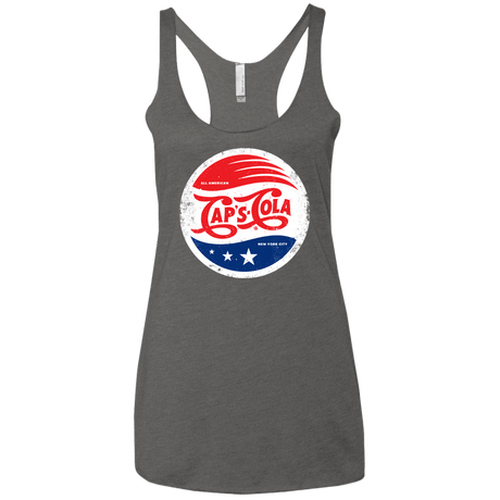 T-Shirts Premium Heather / X-Small Caps Cola Women's Triblend Racerback Tank