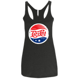 T-Shirts Vintage Black / X-Small Caps Cola Women's Triblend Racerback Tank