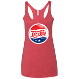 T-Shirts Vintage Red / X-Small Caps Cola Women's Triblend Racerback Tank