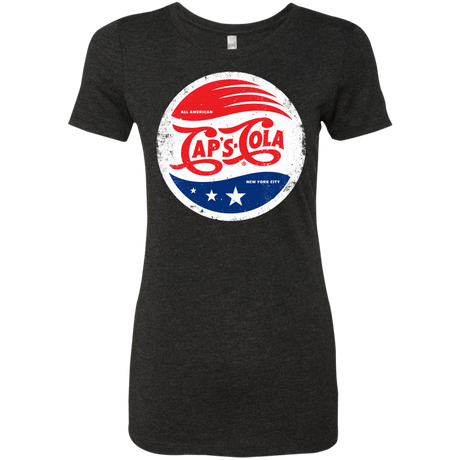 T-Shirts Vintage Black / Small Caps Cola Women's Triblend T-Shirt