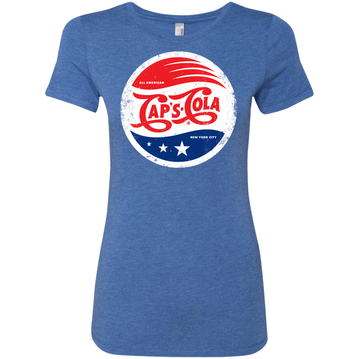 T-Shirts Vintage Royal / Small Caps Cola Women's Triblend T-Shirt