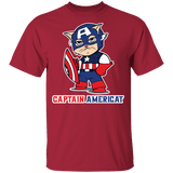 T-Shirts Cardinal / YXS Captain AmeriCAT Youth T-Shirt