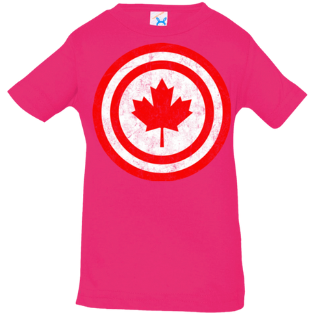 T-Shirts Hot Pink / 6 Months Captain Canada Infant PremiumT-Shirt