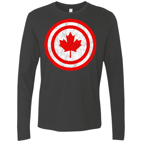 T-Shirts Heavy Metal / Small Captain Canada Men's Premium Long Sleeve