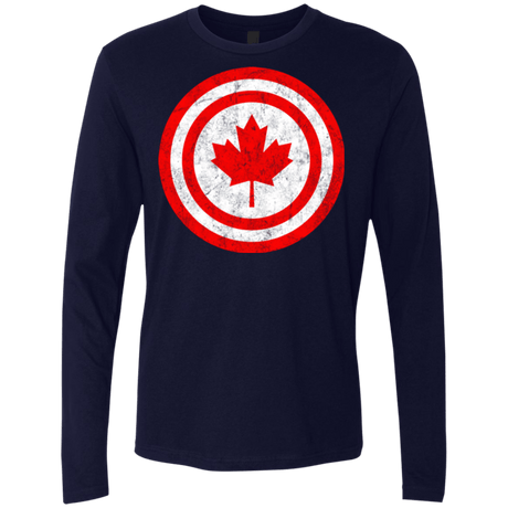 T-Shirts Midnight Navy / Small Captain Canada Men's Premium Long Sleeve