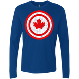 T-Shirts Royal / Small Captain Canada Men's Premium Long Sleeve
