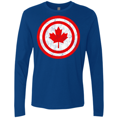 T-Shirts Royal / Small Captain Canada Men's Premium Long Sleeve
