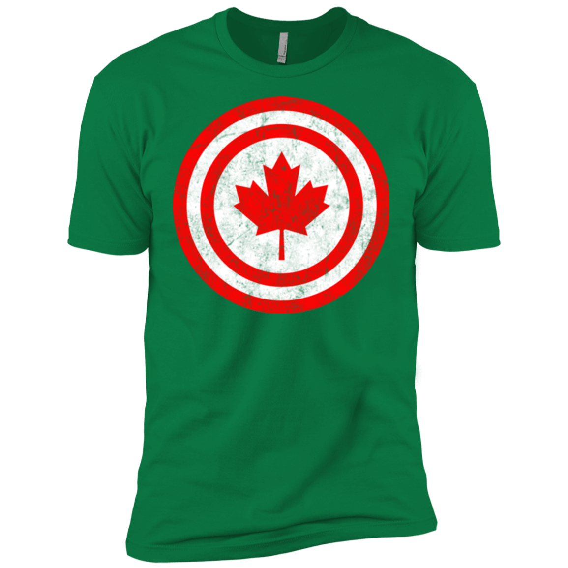 T-Shirts Kelly Green / X-Small Captain Canada Men's Premium T-Shirt