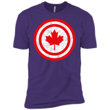 T-Shirts Purple / X-Small Captain Canada Men's Premium T-Shirt