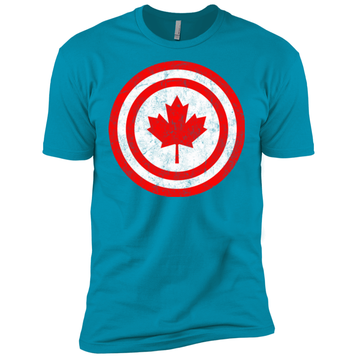 T-Shirts Turquoise / X-Small Captain Canada Men's Premium T-Shirt