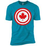 T-Shirts Turquoise / X-Small Captain Canada Men's Premium T-Shirt