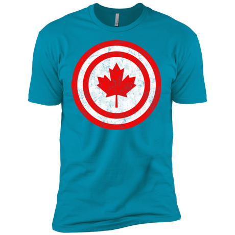 T-Shirts Turquoise / X-Small Captain Canada Men's Premium T-Shirt