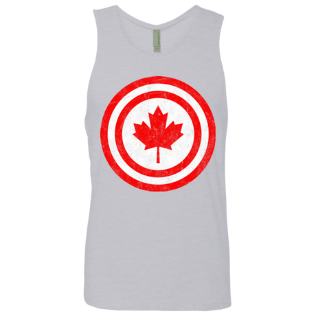T-Shirts Heather Grey / Small Captain Canada Men's Premium Tank Top