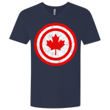 T-Shirts Midnight Navy / X-Small Captain Canada Men's Premium V-Neck