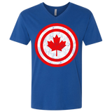 T-Shirts Royal / X-Small Captain Canada Men's Premium V-Neck