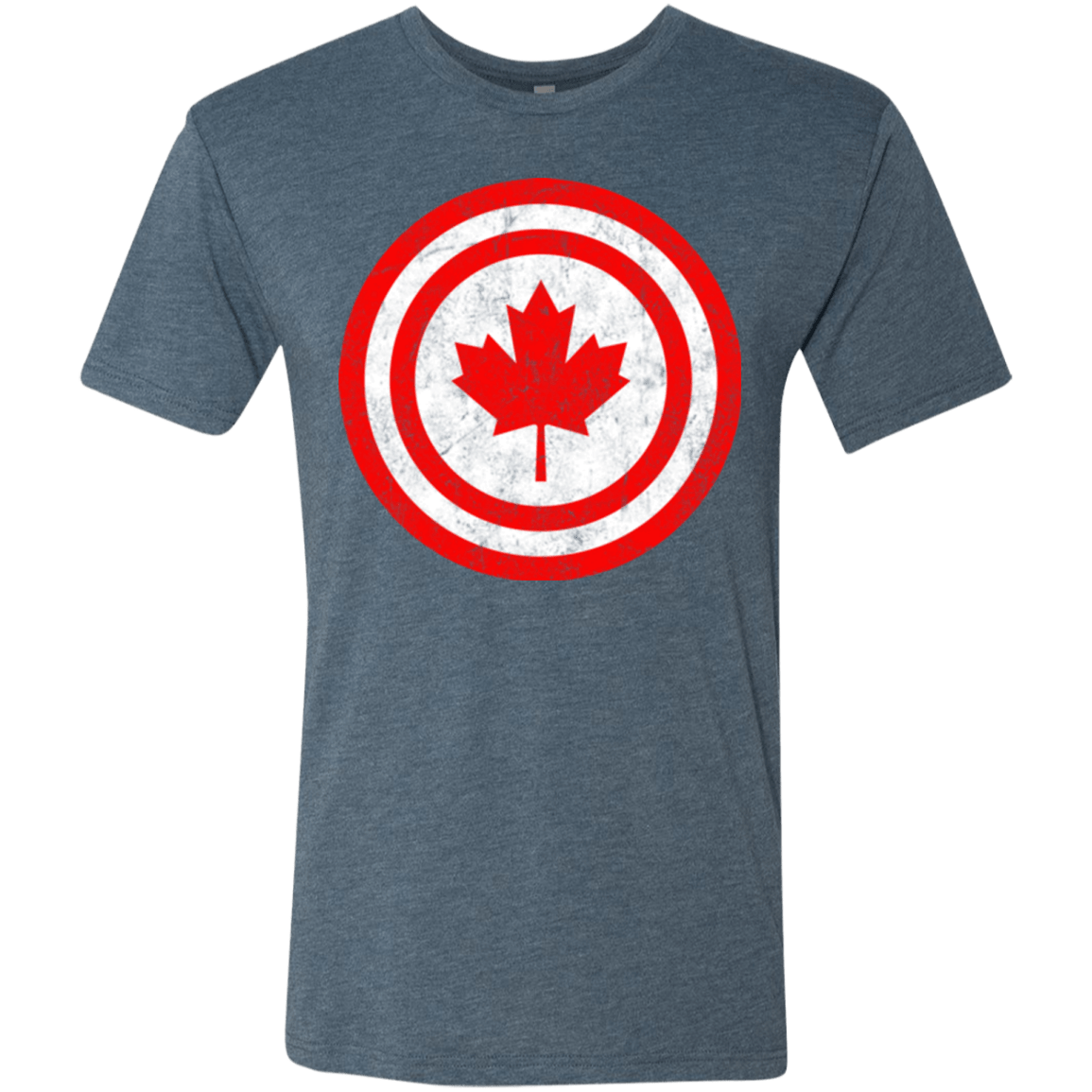 T-Shirts Indigo / Small Captain Canada Men's Triblend T-Shirt
