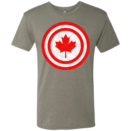 T-Shirts Venetian Grey / Small Captain Canada Men's Triblend T-Shirt