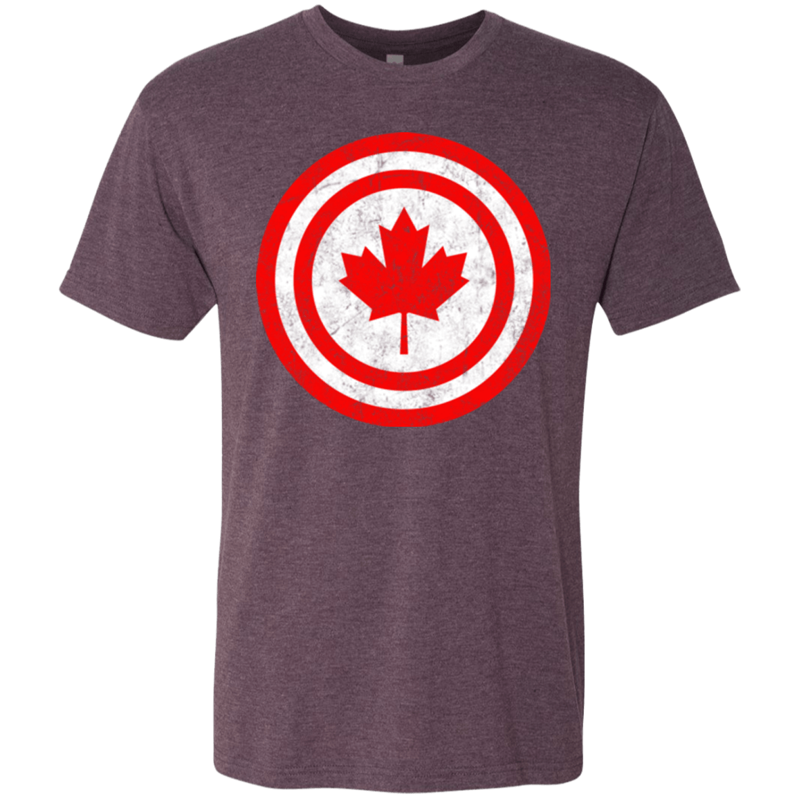 T-Shirts Vintage Purple / Small Captain Canada Men's Triblend T-Shirt