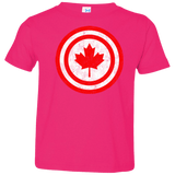 T-Shirts Hot Pink / 2T Captain Canada Toddler Premium T-Shirt