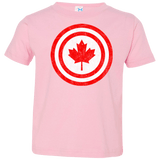 T-Shirts Pink / 2T Captain Canada Toddler Premium T-Shirt