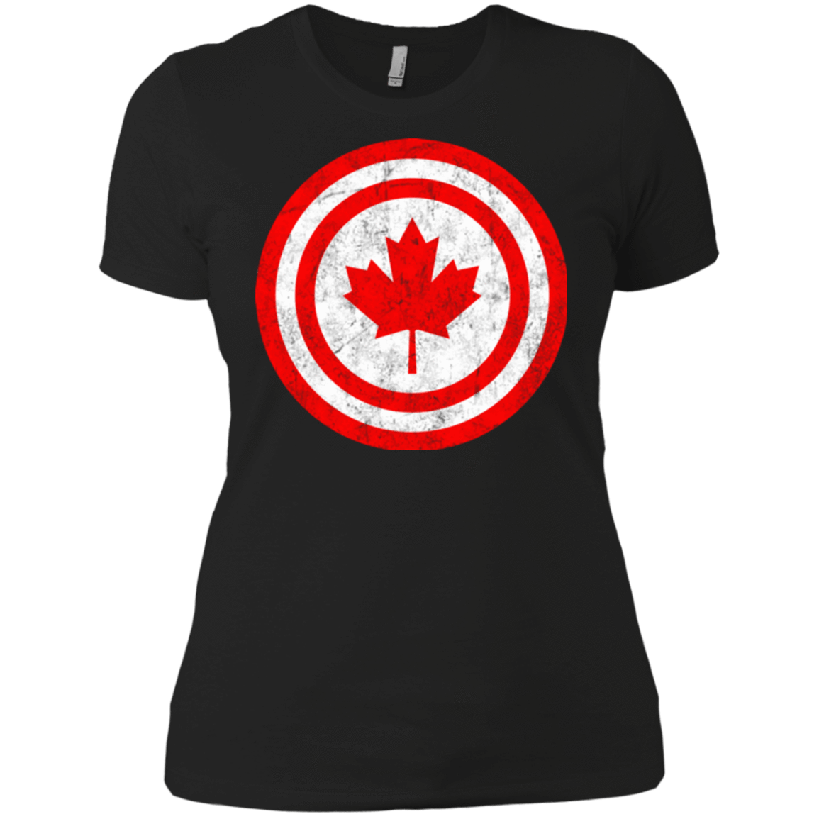 T-Shirts Black / X-Small Captain Canada Women's Premium T-Shirt