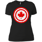 T-Shirts Black / X-Small Captain Canada Women's Premium T-Shirt