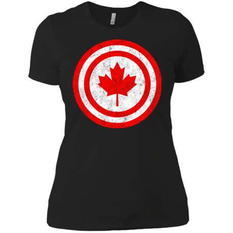 T-Shirts Black / X-Small Captain Canada Women's Premium T-Shirt