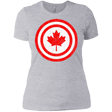 T-Shirts Heather Grey / X-Small Captain Canada Women's Premium T-Shirt