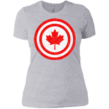 T-Shirts Heather Grey / X-Small Captain Canada Women's Premium T-Shirt