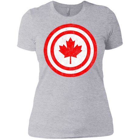 T-Shirts Heather Grey / X-Small Captain Canada Women's Premium T-Shirt