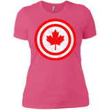 T-Shirts Hot Pink / X-Small Captain Canada Women's Premium T-Shirt